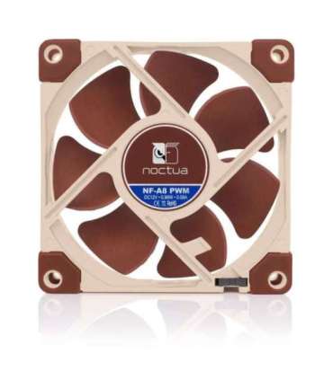 Noctua NF-A8 PWM computer cooling system Computer case Fan 8 cm Beige, Brown
