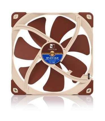 Noctua NOC-NF-A14-ULN computer cooling component Computer case Fan 14 cm Beige, Brown 1 pc(s)