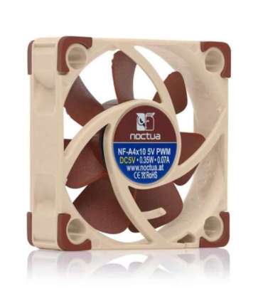 Noctua NF A4x10 5V PWM Computer case Fan 4 cm Brown