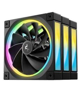 DeepCool FL12R-3 IN 1 Computer case Fan 12 cm Black 3 pc(s)