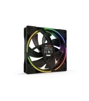 be quiet! Light Wings 120mm ARGB PWM Fan Black 3 Pack