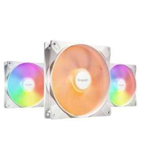 be quiet! LIGHT WINGS LX 140mm PWM 3-Pack White Computer case Fan 14 cm 3 pc(s)