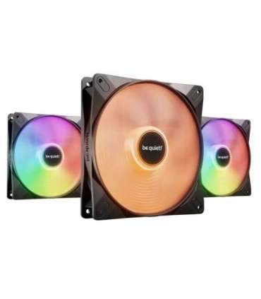 be quiet! LIGHT WINGS LX 140mm PWM High Speed 3-Pack Black Computer case Fan 14 cm 3 pc(s)