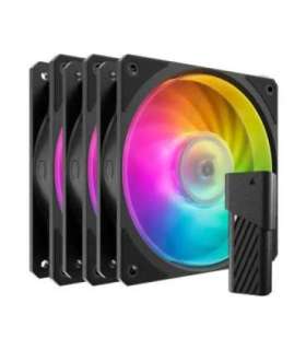 Set of 3 COOLER MASTER FANS Mobius 120P ARGB fans