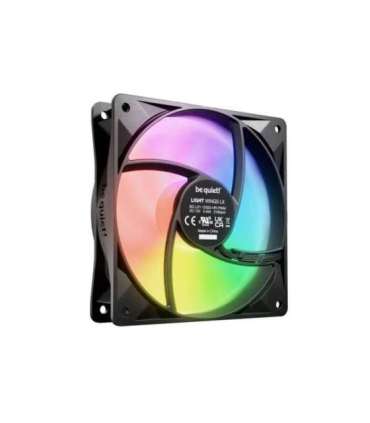 be quiet! LIGHT WINGS LX 120mm PWM high-speed Computer case Fan 12 cm Black 1 pc(s)