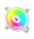 SAVIO FAN-01 WHITE 4-pack 120mm ARGB fan including controller and remote control