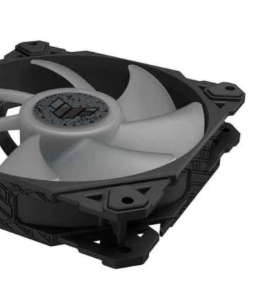 ASUS TUF Gaming TF120 ARGB Fan - Triple Fan Kit with ARGB Controller Computer case Air cooler 12 cm Black