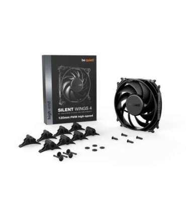 be quiet! SILENT WINGS 4 120mm PWM high-speed Computer case Fan 12 cm Black 1 pc(s)