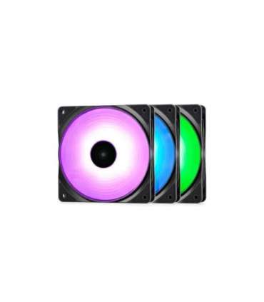 DeepCool RF120-3in1 Computer case Fan 12 cm Black 3 pc(s)