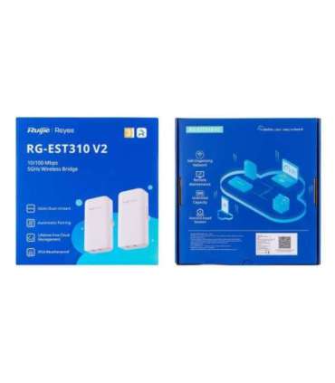 Ruijie Networks RG-EST310 V2 wireless access point 867 Mbit/s White Power over Ethernet (PoE)