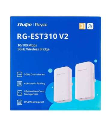 Ruijie Networks RG-EST310 V2 wireless access point 867 Mbit/s White Power over Ethernet (PoE)