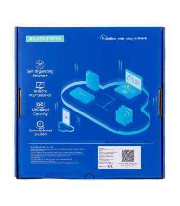 Ruijie Networks RG-EST310 V2 wireless access point 867 Mbit/s White Power over Ethernet (PoE)