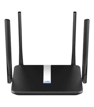 Cudy LT500 wireless router Fast Ethernet Dual-band (2.4 GHz / 5 GHz) 4G Black