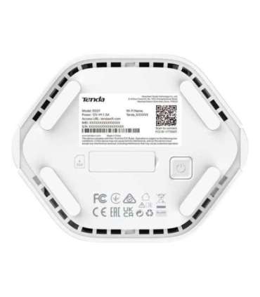 Tenda 5G01 wireless router Gigabit Ethernet Dual-band (2.4 GHz / 5 GHz) 5G White