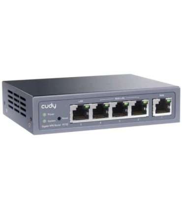 Cudy Gigabit Multi-WAN VPN Router wired router Fast Ethernet, Gigabit Ethernet Grey