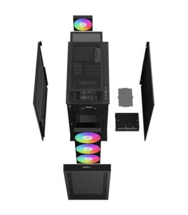 DeepCool CH560 DIGITAL Midi Tower Black