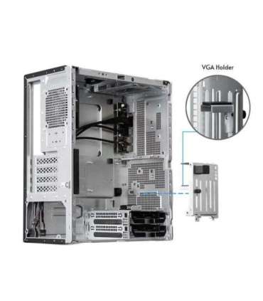 Chieftec Midi Tower BS-20B-OP, Schwarz o.NT Black