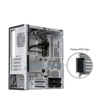 Chieftec Midi Tower BS-20B-OP, Schwarz o.NT Black