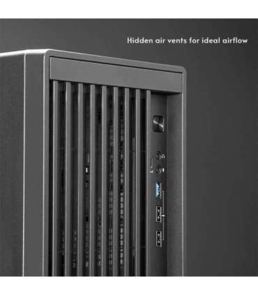 Chieftec Midi Tower BS-20B-OP, Schwarz o.NT Black