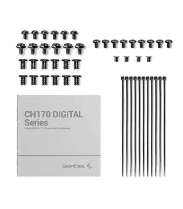 DeepCool R-CH170-BKNPI0D-G-1 computer case Tower Black