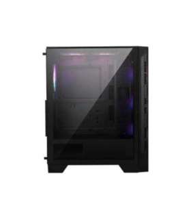 MSI MAG Forge 120A AIRFLOW Midi Tower Black, Transparent