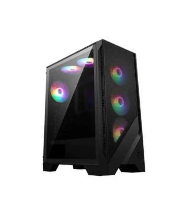 MSI MAG Forge 120A AIRFLOW Midi Tower Black, Transparent