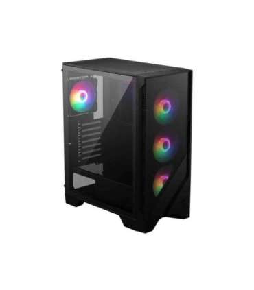 MSI MAG Forge 120A AIRFLOW Midi Tower Black, Transparent