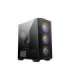 MSI MAG FORGE M100R computer case Micro Tower Black, Transparent