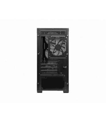 MSI MAG FORGE M100R computer case Micro Tower Black, Transparent