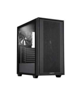 Chieftec Midi Tower GS-03B-BLK-OP, Schwarz Black