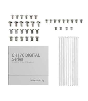 DeepCool R-CH170-WHNPI0D-G-1 computer case Tower White