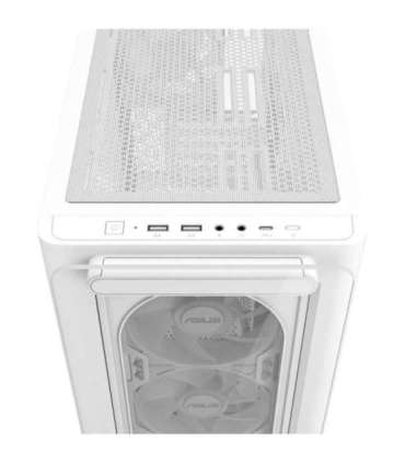 ASUS A23 PLUS ARGB WHITE Computer Case White