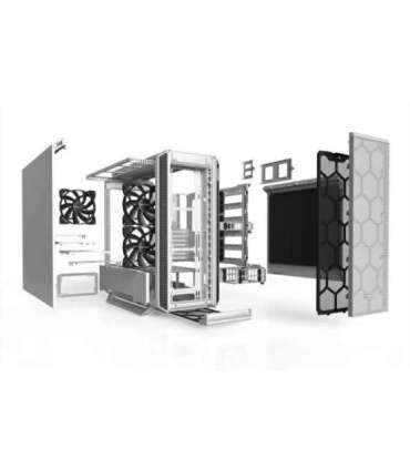 be quiet! Silent Base 802 White Midi Tower