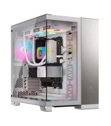 Corsair CC-9011285-WW computer case Midi Tower Grey, White