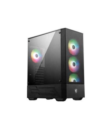 MSI MAG Forge 112R Midi Tower Black, Transparent
