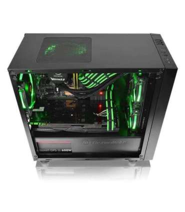Thermaltake Versa H17 Window Micro-Tower Black