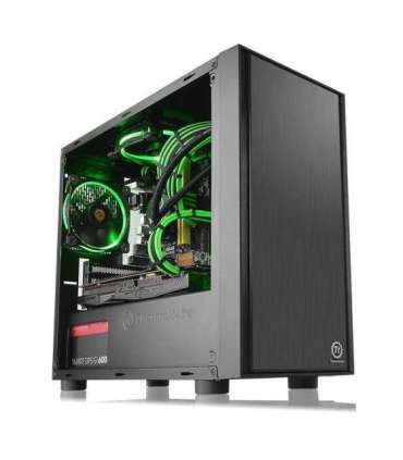 Thermaltake Versa H17 Window Micro-Tower Black