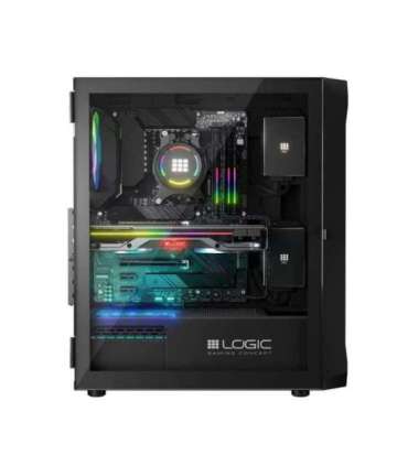 Logic PORTOS ARGB MINIDI USB 3.0 Case Black