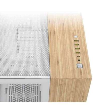 Corsair CC-9011284-WW computer case Midi Tower Bamboo, White