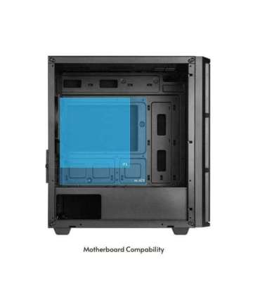 Chieftec AZ-01B-OP computer case Mini Tower Black