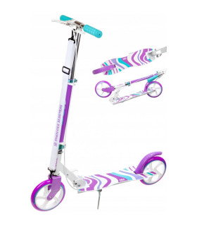 Stiilne tõuks Zea 200mm - suured rattad + käsipidur