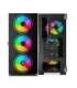 SAVIO PC Case Raptor X1 ARGB Glass/Mesh Black