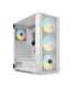 SAVIO Raptor White X1 ARGB Glass/Mesh White Computer Case