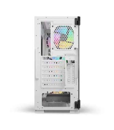 SAVIO Raptor White X1 ARGB Glass/Mesh White Computer Case