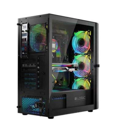 Logic ARAMIS ARGB MINIDI USB 3.0 Case Black