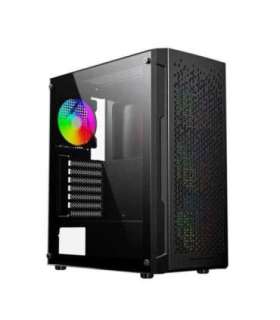 Gembird CCC-FC-400X Gaming ARGB computer case Fornax 400X, black