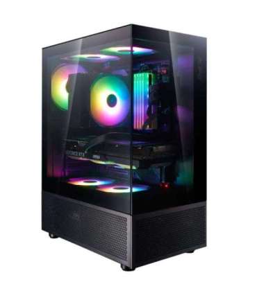 XPG INVADER X MINI KOMPAKTES MID-TOWER-CASE Black