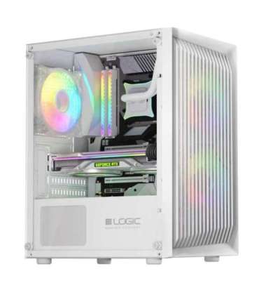 LOGIC ATOS ARGB Mini USB 3.0 Enclosure White