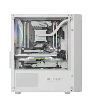 LOGIC ATOS ARGB Mini USB 3.0 Enclosure White