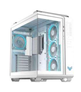 ASUS TUF GAMING GT502 Horizon TG ARGB White Midi Tower